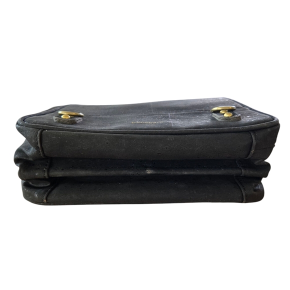 Laflore Paris Bebebark Cork Handbag Clutch - Black - Picture 3 of 7